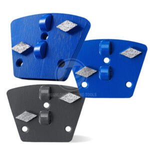 Trapezoid PCD Diamond Grinding shoes shark tooth shaped