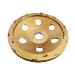 15* PCD Chip grinding cup wheel, Professional coating removal Grinding Disc, For Fast Aggresive Epoxy, Paint, Glue Removal.