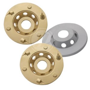 180mm Hybrid PCD Diamond grinding cup wheel, Professional coating removal Grinding Disc, 3 *1/4 PCD with 3* diamond segments, For Fast Aggresive Epoxy, Paint, Glue Removal.