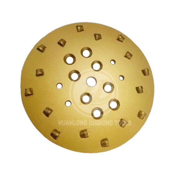 HuanLong 250mm PCD plate for coating removal