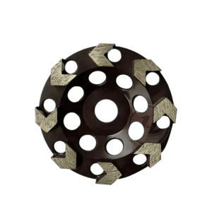 7inch 8 Arrow Segments Diamond grinding cup wheel, Aggresive Grinding Disc for concrete Granite Marble etc
