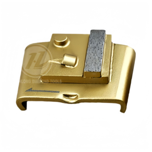 HTC pcd diamond tool with 1 pc 1/4 pcd and 2 pcs segments EZ change PCD diamond grinding shoes for HTC grinding machines