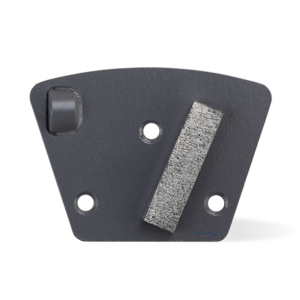 Trapezoid PCD Bar Shape 1+1 Sase Diamond Grinding Shoes  M6 Screw System  PCD Tools High Performance