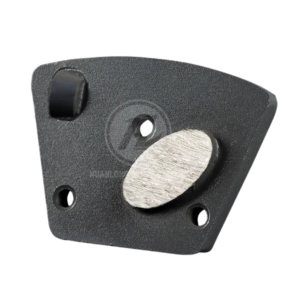 Trapezoid PCD with 1x1/2 PCD and One Oval for Carpet Glue Removal Concrete Grinding Disc / diamond grinding shoes / grinding block 1+1