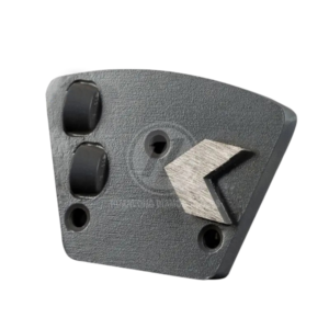 2X Half PCD shoes with Arrow Diamond Segment Trapezoid PCD Grinding Disc quick-change two Half PCD & Arrow segment  9PCS per set