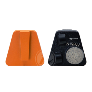Superior 2 PCDs & 1 Segment Super PCD Shoes Scanmaskin PCD Diamond Tooling PCD Floor Grinding Tools – Concrete & Epoxy Coating Removal