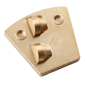 Hot Selling PCD Diamond Grinding Segments for Werkmaster Grinding Machine Plug 2x1/2PCD shoes Epoxy Floor Removing Diamond Grinding Tools