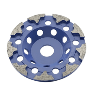 5 inch T Shape Segment Turbo Diamond grinding cup wheel, 10 sgements, Aggresive Grinding Disc for concrete Granite Marble etc