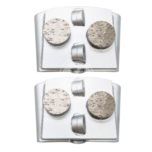 Trapezoid PCD 1/4 shape Grinding Shoes HTC PCD Tools Concrete Floor Grinding Disc For Epoxy Coating Removal PCD grinding disc 9pcs per set - Image 5