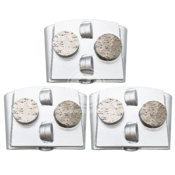 Trapezoid PCD 1/4 shape Grinding Shoes HTC PCD Tools Concrete Floor Grinding Disc For Epoxy Coating Removal PCD grinding disc 9pcs per set - Image 6