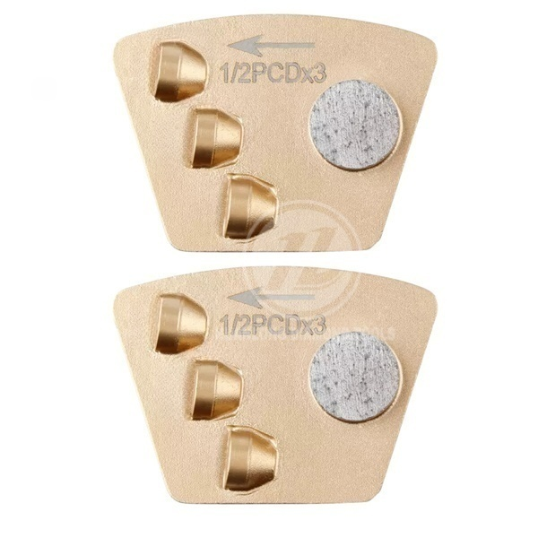 High-performance Redi-Lock with 3 Half PCDs and One Button Diamond grinding disc for concrete floor, suitable for Husqvarna machines - Image 7