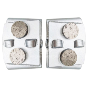 Trapezoid PCD 1/4 shape Grinding Shoes HTC PCD Tools Concrete Floor Grinding Disc For Epoxy Coating Removal  PCD grinding disc 9pcs per set