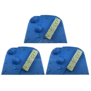 Trapezoid PCD plate PCD grinding shoes for Lavina 1/2 PCD with 1 Bar