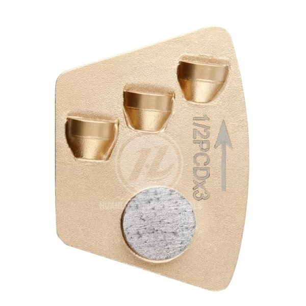 High-performance Redi-Lock with 3 Half PCDs and One Button Diamond grinding disc for concrete floor, suitable for Husqvarna machines - Image 8