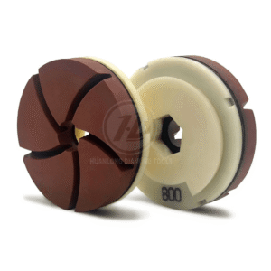 Diamond Resin Bond Edge Polishing Pads With Snail Lock