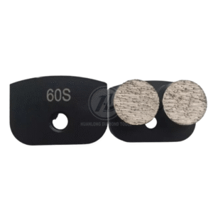 Double Button Newgrind Diamond Grinding Tools For Newgrind Rhino Grinding Machine Rhino Grind Diamond Metal Bond For Conc rete, Terrazzo Floor