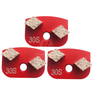 Double Shark Teeth Newgrind Rhino | High-Performance Concrete Segment Metal Bond For Terrazzo, Concrete Floor.