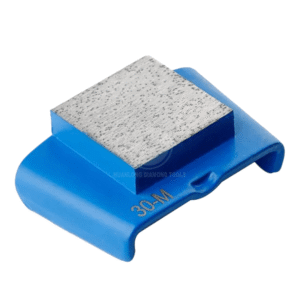 EZ Change Grinding Shoes 5 Round-Shaped HTC Diamond Grinding Plate For Heavy Floor Machine For Conc rete, Granite Surface Preparation