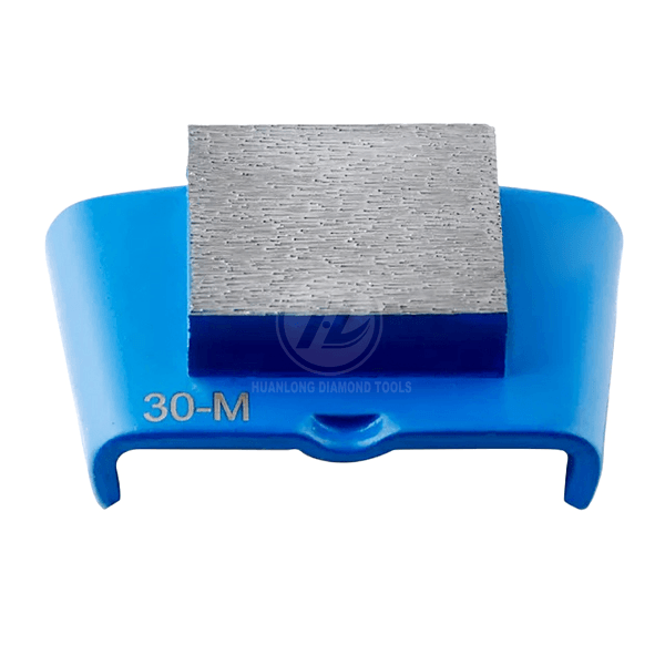 EZ Change Grinding Shoes 5 Round-Shaped HTC Diamond Grinding Plate For Heavy Floor Machine For Conc rete, Granite Surface Preparation - Image 5