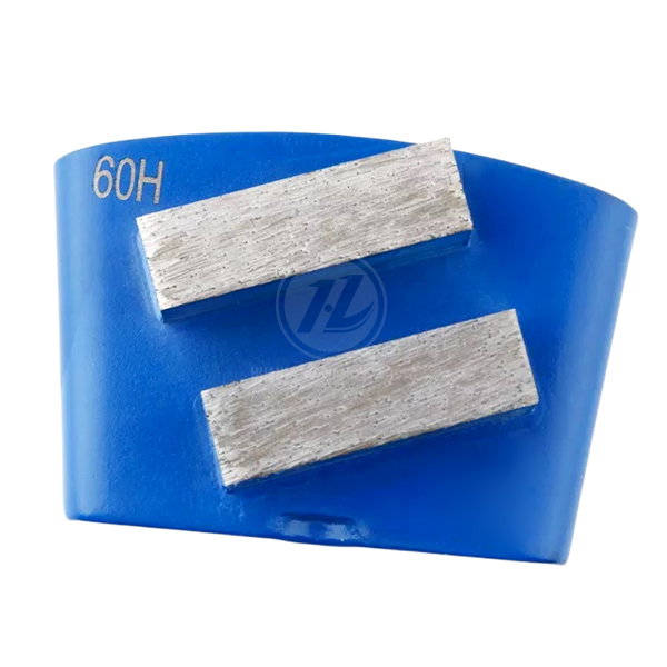 HTC Ez Change Double Bars Concrete Diamond Grinding Shoes Disc Plate Blades Tools 40*10*12mm For EZ change system - Image 2