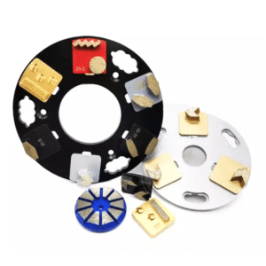 Husqvarna Redilock / HTC EZ Change Multi Tool Adapter & Plates 250mm  Diamond holder disc