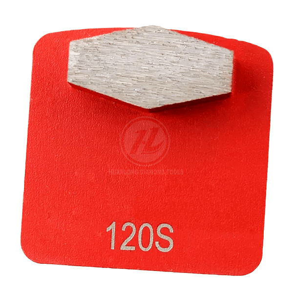 Redilock diamond grinding shoe for Hasqvarna grinder, 1 Coffin segment grinding disc for Grinding Concrete, Terrazzo Floor - Image 2