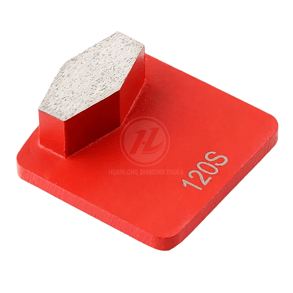 Redilock diamond grinding shoe for Hasqvarna grinder, 1 Coffin segment grinding disc for Grinding Concrete, Terrazzo Floor - Image 4