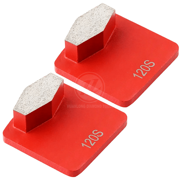 Redilock diamond grinding shoe for Hasqvarna grinder, 1 Coffin segment grinding disc for Grinding Concrete, Terrazzo Floor - Image 8