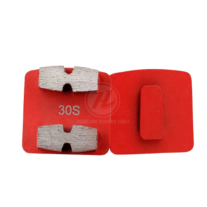 Redilock diamond grinding shoe for Hasqvarna grinder, 2  Barbell segment grinding disc for Grinding Concrete, Terrazzo Floor