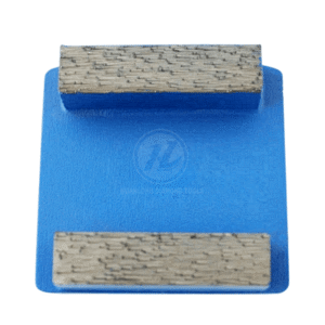 Redilock diamond grinding shoe for Hasqvarna grinder,  2  Parallel Bar segments grinding disc for Grinding Concrete, Terrazzo Floor