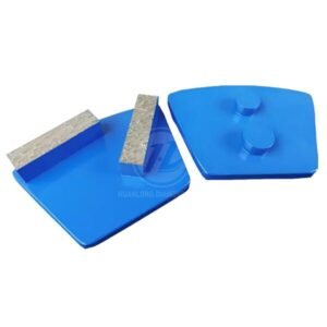 STI Prep/Master grinding disc with double bar segments Trapezoid Metal bond plate for Concrete, Terrazzo Floor 9PCS/SET 40x10x12mm/40x12x12mm