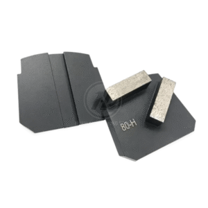 Specific shapes quick-change base Grinding Disc  with Double bars for Concrete, Terrazzo and Stone Surface Preparation 40x10x12mm/40x12x15mm