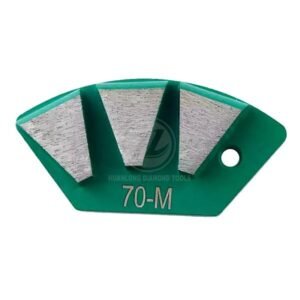 Triple Triangle Segments Diamond Grinding Disc for National Machine Diamond Grinding Plate For Conc rete, Terrazzo Surface Preparation