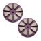 3 Inch D76mm Diamond Grinding Disc Concrete Grinding Wheel for Concrete and Terrazzo Floor Metal-bond Beveled Edge Grinding Disc 10 Segments 006