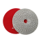4 inch 5 Steps Wet Diamond Polishing Pad, Ninja star type 006