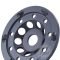 7 inch sharp edged PCD grinding cup wheel with extra cooling holes 003