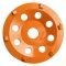 7inch 6 PCD Diamond grinding cup wheel 001