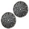 Black 10Inch x 20 Seg 250mm grinding disc Surface preparation tools diamond segment 003
