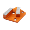 Concrete grinding shoes feature two bar-shaped rectangular segments designed for use with the M9 system (2)