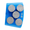 EZ Change Grinding Shoes 5 Round-Shaped HTC Diamond Grinding Plate For Heavy Floor Machine For Conc rete, Granite Surface Preparation (6)