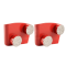 EZ change HTC Double Button Grinding Segment For Concrete, Terrazzo Floor for HTC grinder Segment Size 2512mm - Metal Bond Customized (6)