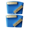 HTC Ez Change Concrete grinding shoes feature two bar-shaped rectangular segments designed for use with the HTC EZ Change system segment sizes include 40x10x10mm and 40x12x12mm (6)