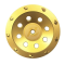 M16 7inch 9 PCD grinding cup wheel, 9x0.25 PCD segment 001