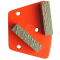 Sase diamond grinding shoe 1 Curved Rectangular + 1 Round segments grinding disc for Grinding Concrete, Terrazzo Floor (2)