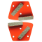 Sase diamond grinding shoe 1 Curved Rectangular + 1 Round segments grinding disc for Grinding Concrete, Terrazzo Floor (4)