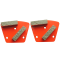 Sase diamond grinding shoe 1 Curved Rectangular + 1 Round segments grinding disc for Grinding Concrete, Terrazzo Floor (6)