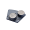 Trapezoid Double Round diamond grinding shoe for Sase grinder, 2 Round segments grinding disc for Grinding Concrete, Terrazzo Floor (1)