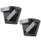 Trapezoid diamond grinding shoe for Sase grinder, 2 Bars segments grinding disc for Grinding Concrete, Terrazzo Floor 3XM6 (3)